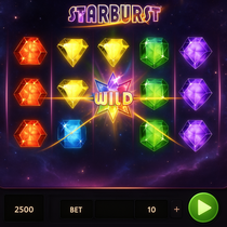 Gigaspinz - Starburst Slot Game - NetEnt Casino Slot